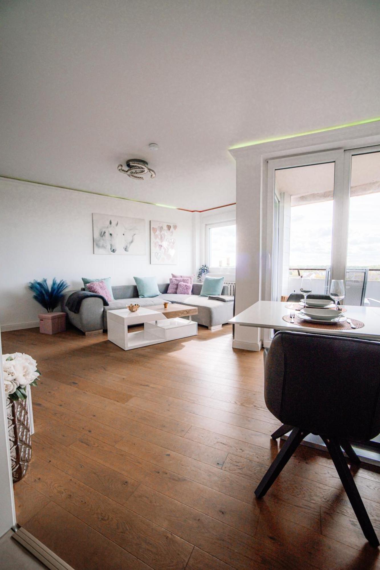 Apartment Am Neuen Teich -Balkon- 4 Personen -Waschmaschine 沃尔夫 外观 照片