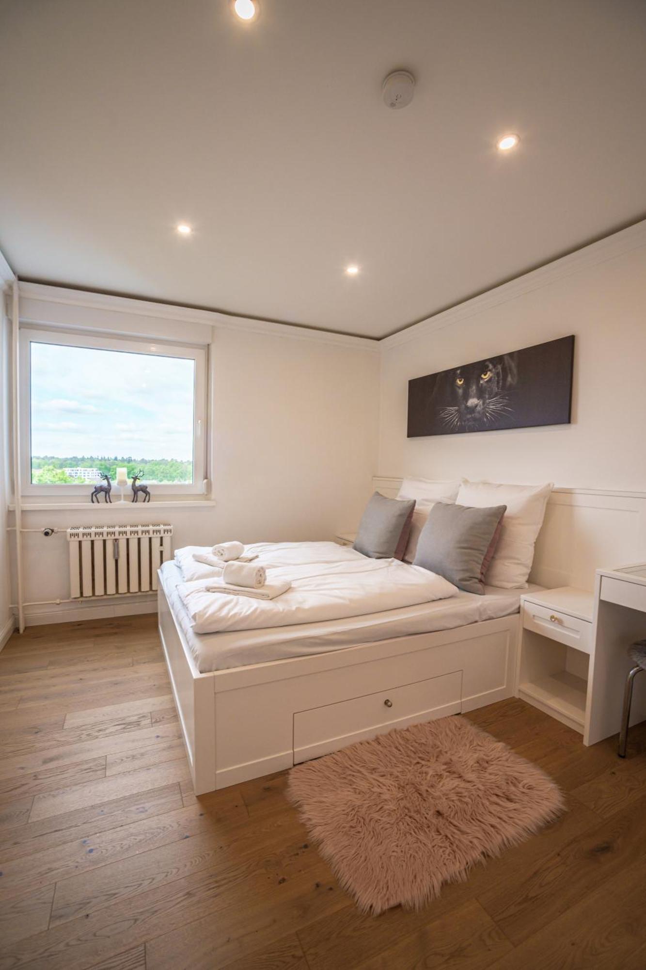 Apartment Am Neuen Teich -Balkon- 4 Personen -Waschmaschine 沃尔夫 外观 照片