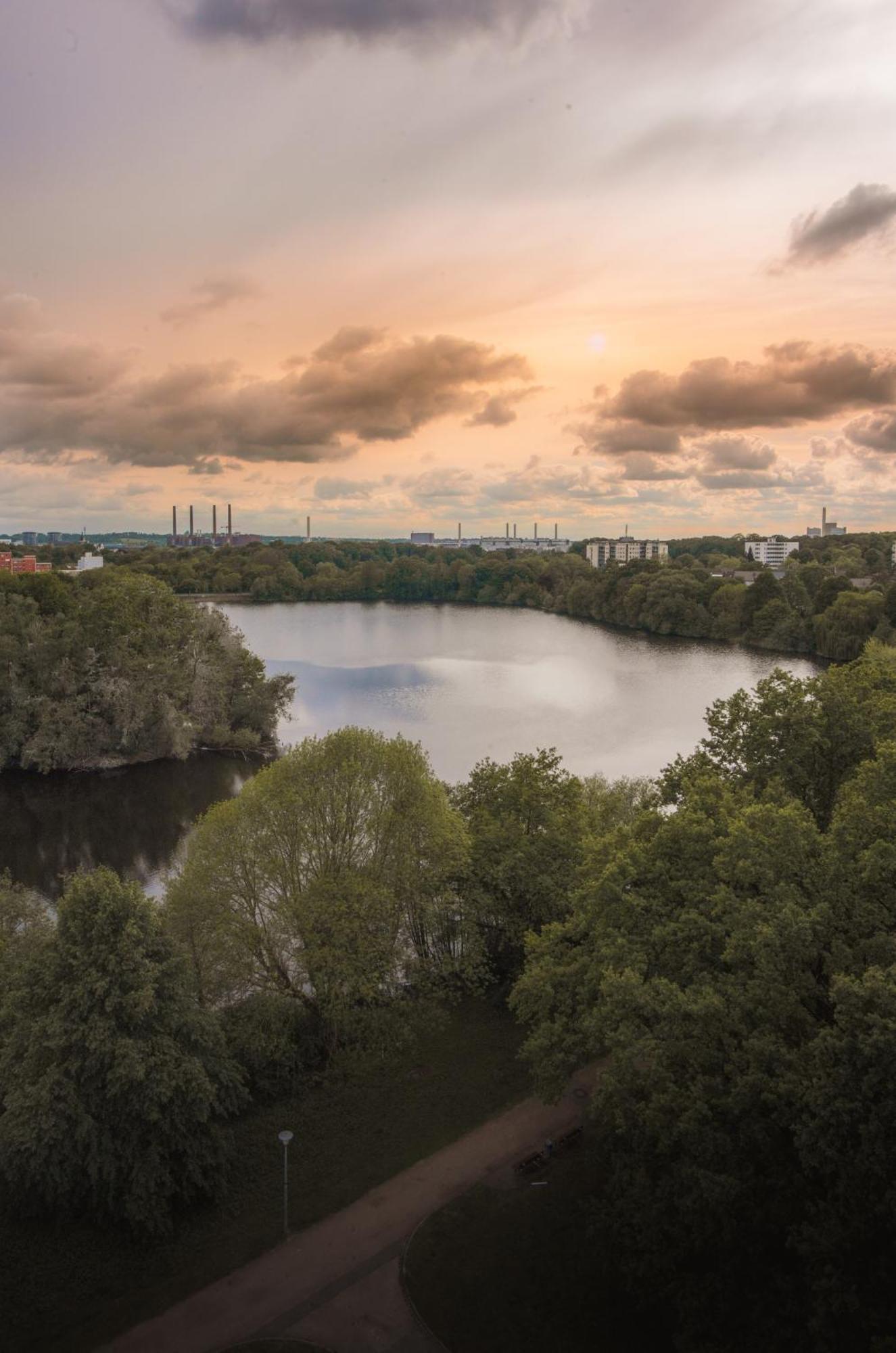 Apartment Am Neuen Teich -Balkon- 4 Personen -Waschmaschine 沃尔夫 外观 照片